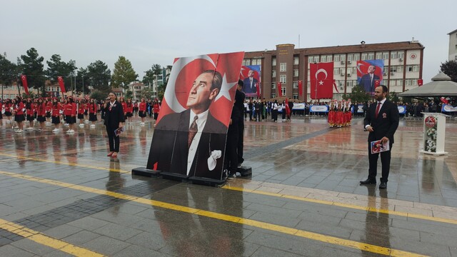 Bafra'da Cumhuriyet Bayramı'nın 103. yılı kutlandı