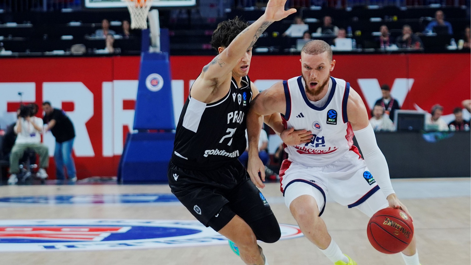 Bahçeşehir Koleji, PAOK'u EuroCup'ta 84-81 mağlup etti