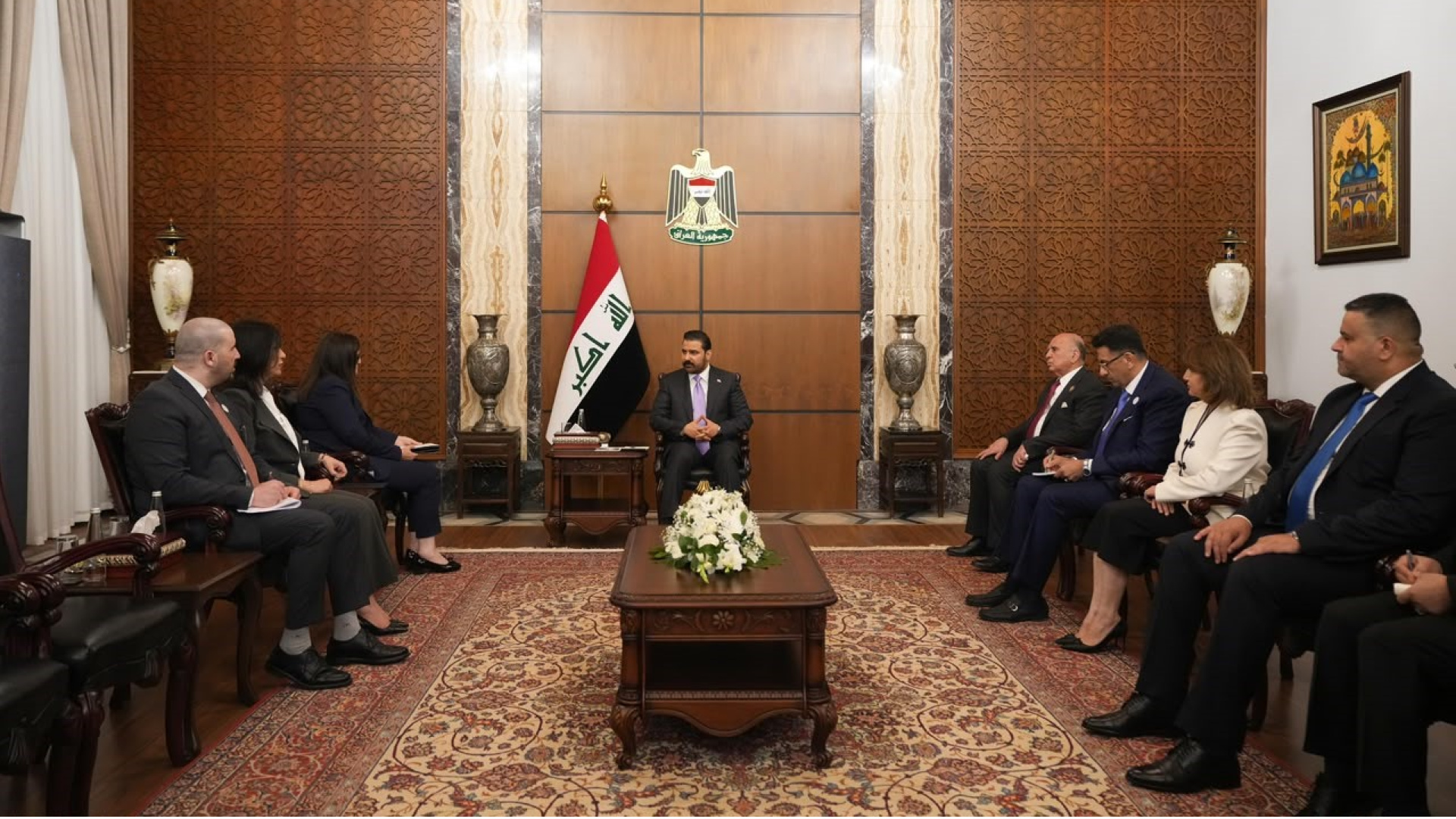 Bakan Fidan, Irak Başbakanı Zeydi ile görüşme yaptı