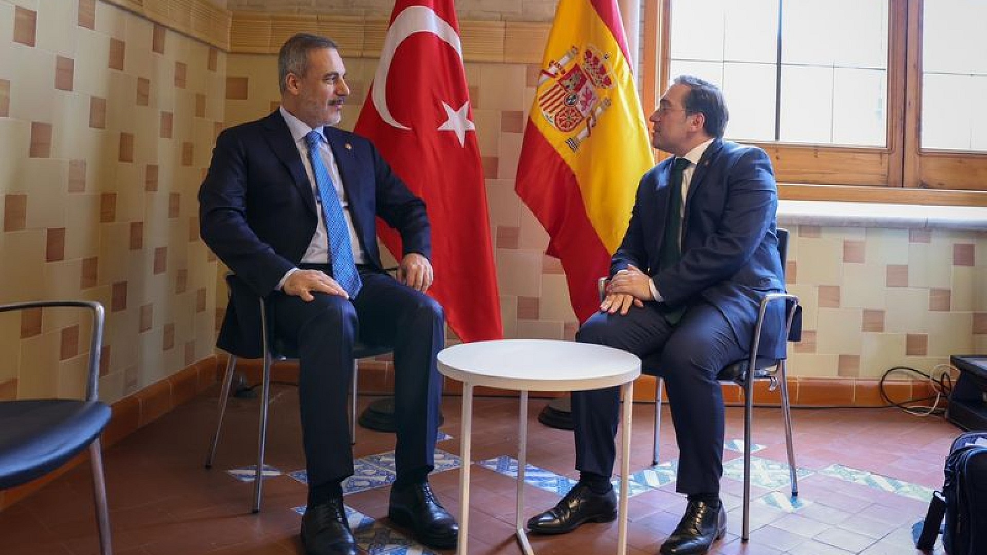 Bakan Fidan, İspanyol mevkidaşı ile tren kazasını görüştü