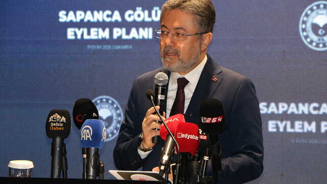 Bakan Yumaklı: Sapanca Gölü'nün kuruması Kocaeli'yi etkileyecek