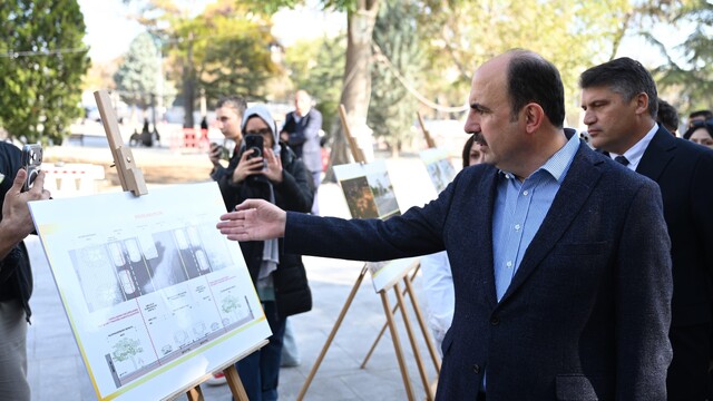 Başkan Altay, Mevlana Caddesi'ni düzenliyor