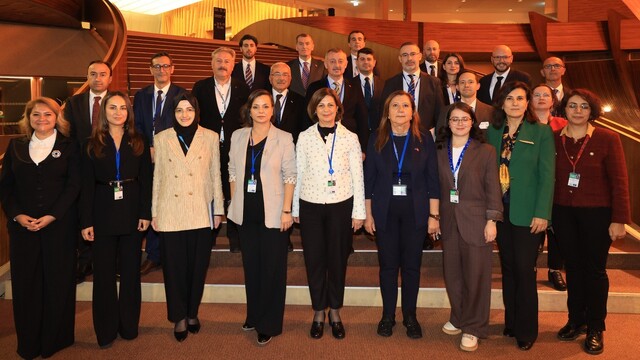 Başkan Ünlüce Avrupa Konseyi Kongresi'ne katıldı