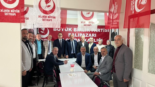 BBP Samsun İl Başkanı Bahadır Şahin temaslarda bulundu
