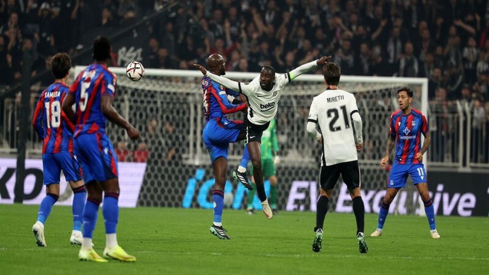 Beşiktaş, Crystal Palace ile berabere kaldı