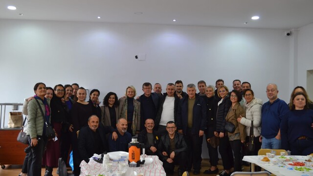 Biga Hamdibey Ticaret Meslek Lisesi mezunları bir araya geldi