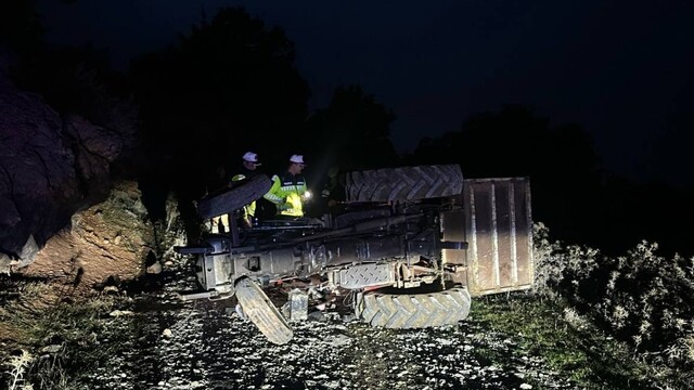 Bilecik'te devrilen traktörün sürücüsü yaşamını yitirdi