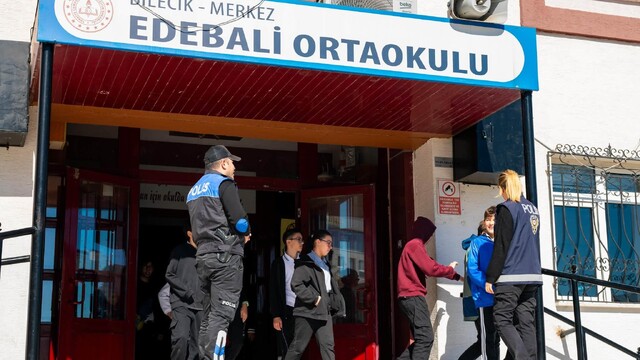 Bilecik'te okul çevrelerinde güvenlik denetimleri yapıldı