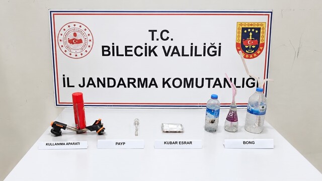 Bilecik'te uyuşturucu operasyonunda 3 kişi gözaltına alındı