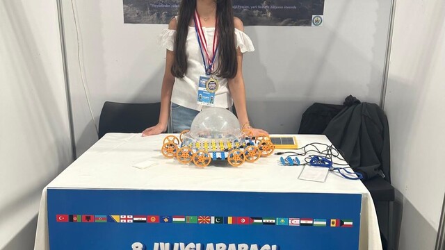 BİLSEM öğrencisi Azra Beren Araz, ödül kazandı