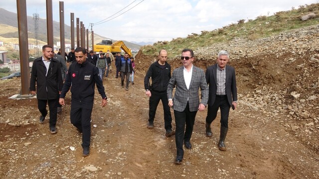Bitlis'te çığ riskine karşı önlem projesi sürüyor