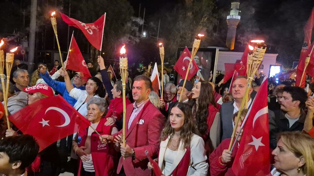 Bodrum'da 103'üncü Cumhuriyet Bayramı coşkuyla kutlandı