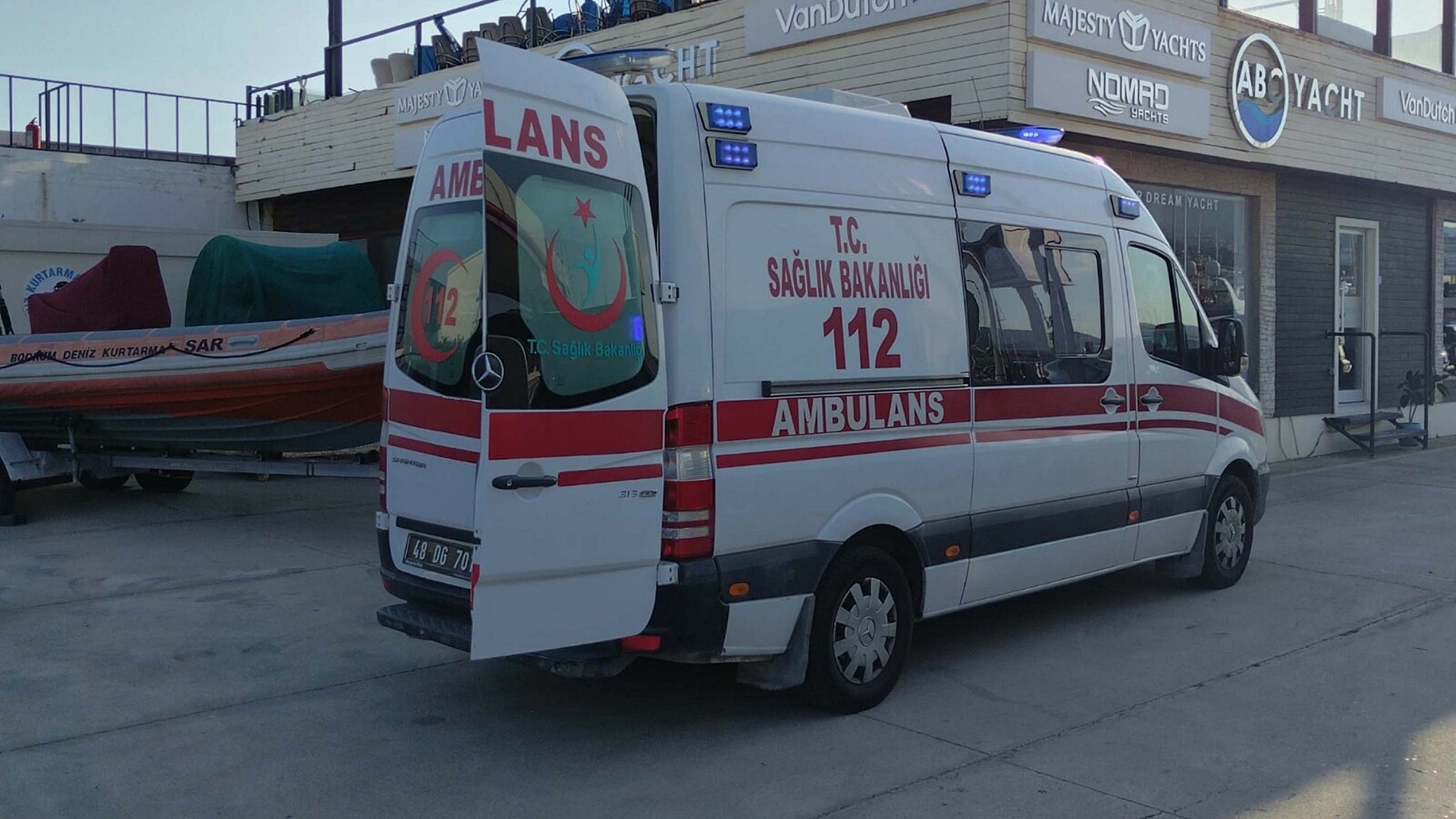 Bodrum'da 87 yaşındaki Mehmet Ertok, hayatını kaybetti