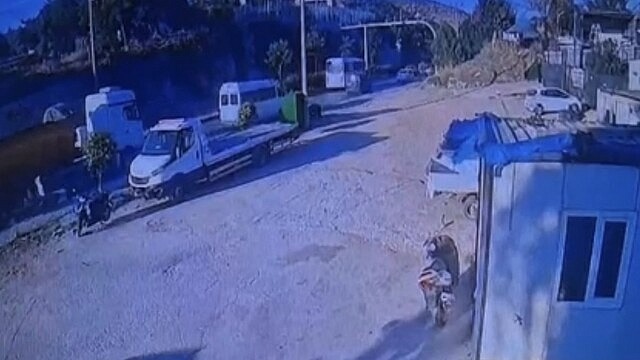 Bodrum'da TIR ile motosiklet çarpıştı, sürücü öldü