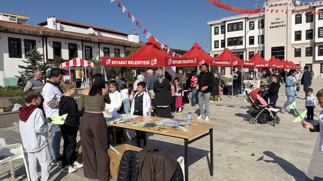 Boyabat'ta Bilimfest şenliği başladı