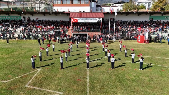 Bozdoğan'da Cumhuriyet'in 103. yılı coşkuyla kutlandı