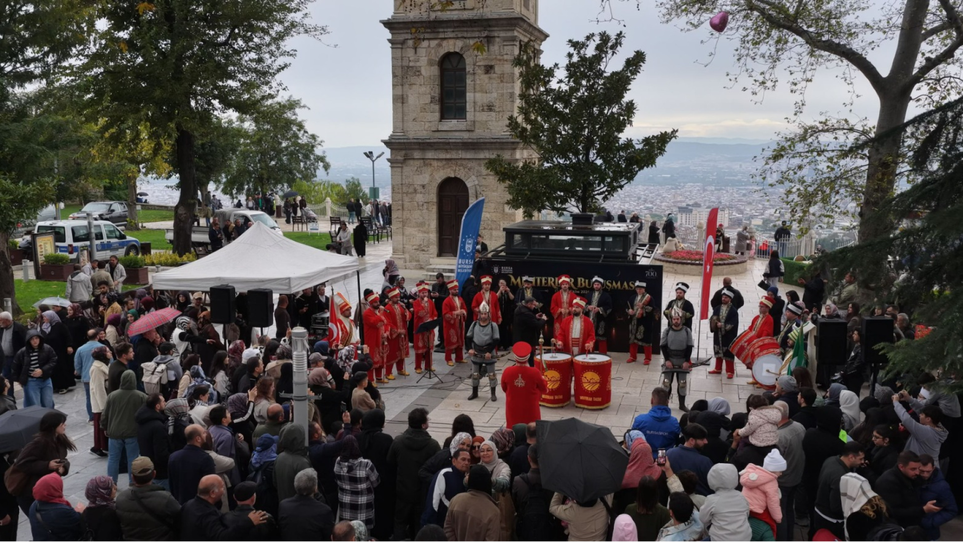 Bursa'da mehterler buluştu, 700. yıl coşkuyla kutlandı