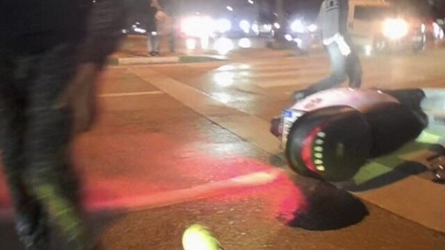 Bursa'da motosiklet kazası: 'Acemi değiliz' dedi, kaza yaptı
