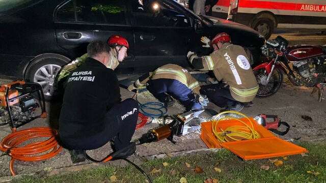 Bursa'da motosiklet kazasında 17 yaşındaki sürücü öldü