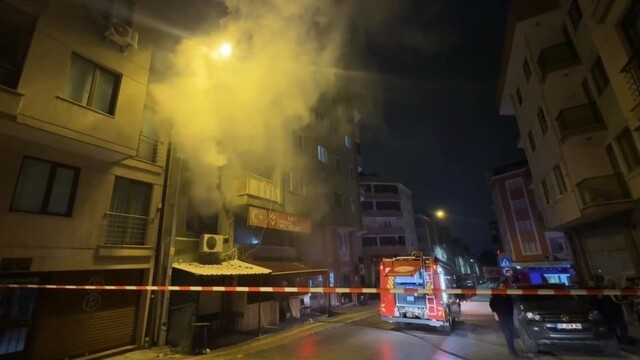 Bursa'daki kıraathanede çıkan yangın kontrol altına alındı