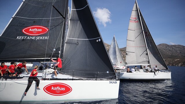 Bursalı yelkenciler knidos cup'ta üçüncülük elde etti