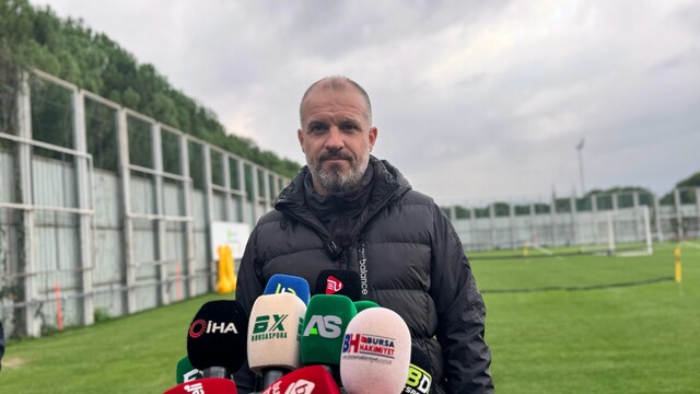 Bursaspor'un teknik direktörü Mustafa Er: Hazırız