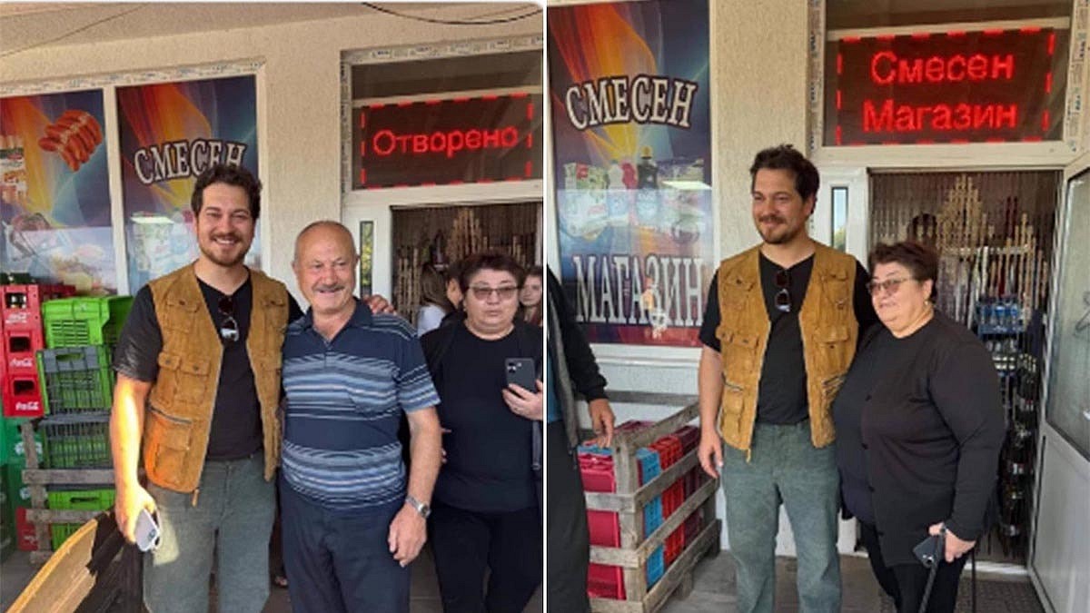 Çağatay Ulusoy, Bulgaristan'daki köyünü ziyaret etti