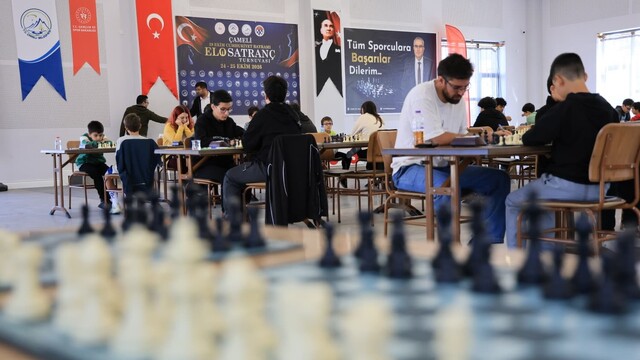Çameli'de 29 Ekim Cumhuriyet Bayramı satranç turnuvası