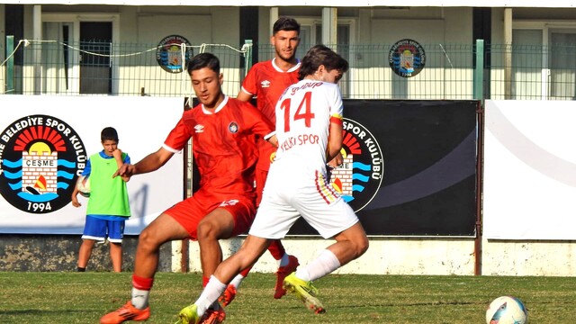 Çeşme Belediyespor, Yelkispor'a evinde 1-0 kaybetti