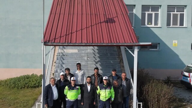 Çıldır'da okul servis araçları denetlendi