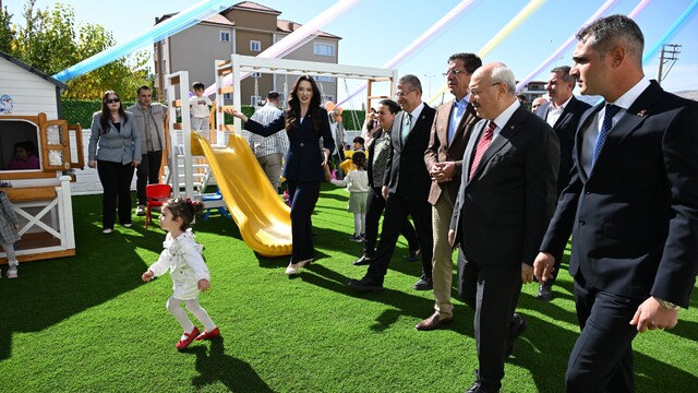 Çivril'de 132 kapasiteli Deniz Yıldızı Bakımevi açıldı