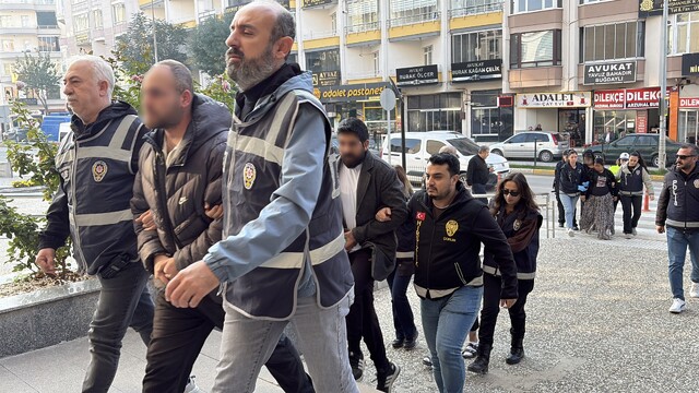 Çorum'da hırsızlık operasyonunda 9 şüpheli tutuklandı