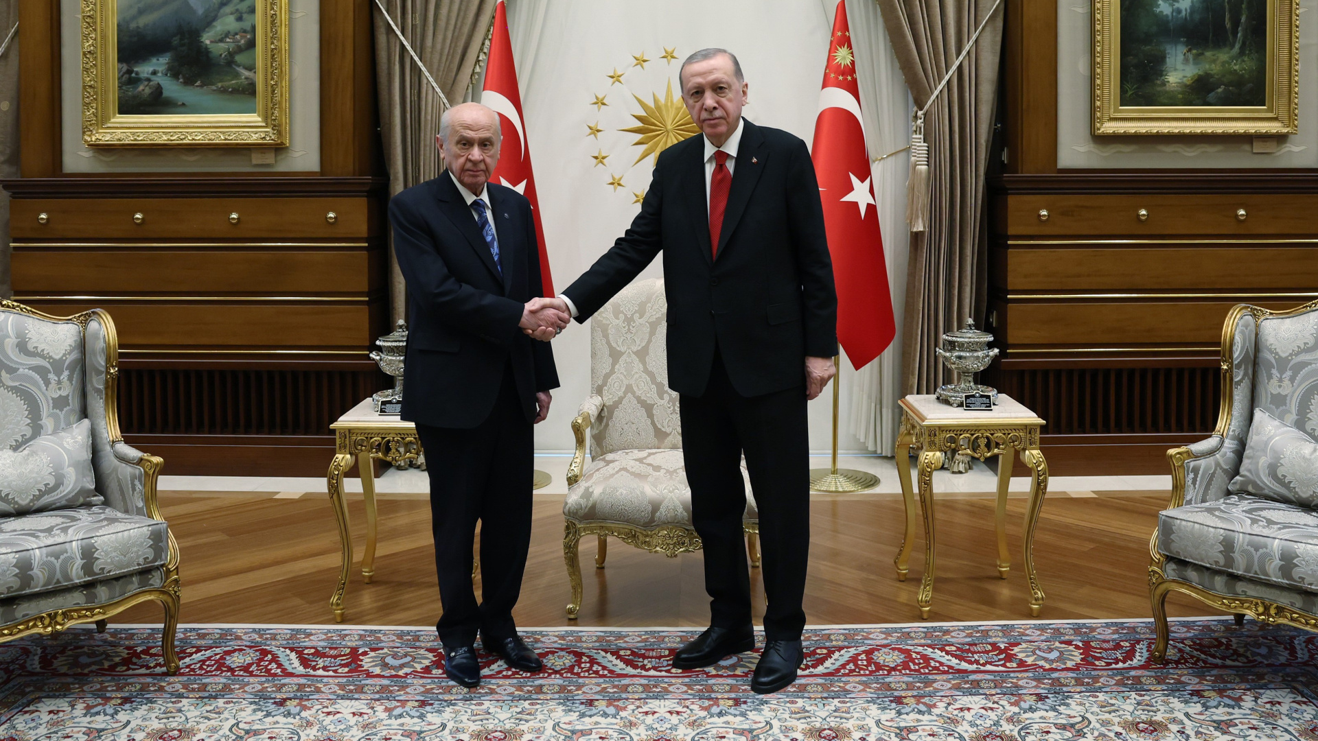 Cumhurbaşkanı Erdoğan, Bahçeli'yi Külliye'de kabul edecek