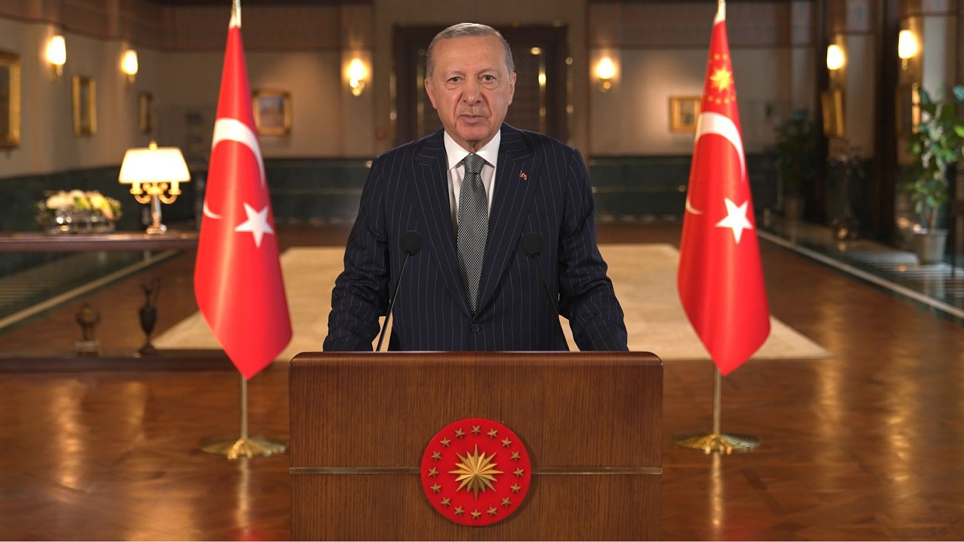 Cumhurbaşkanı Erdoğan, Cumhuriyet Bayramı'nı kutladı