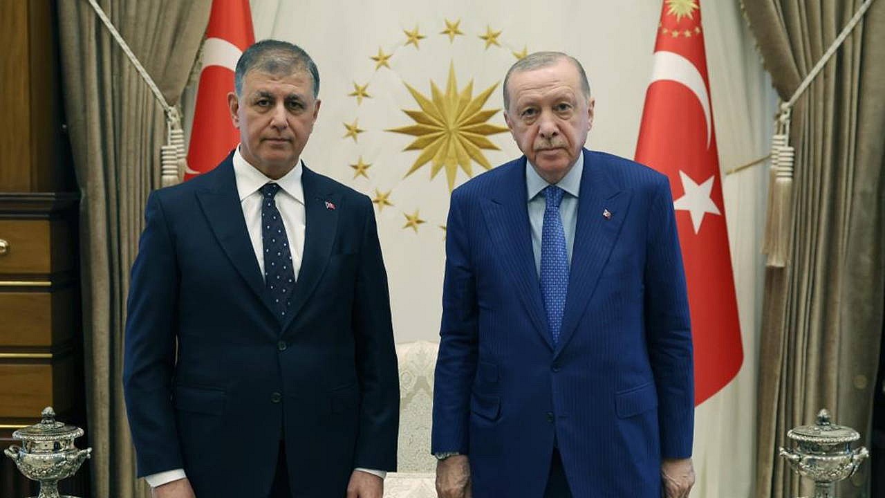 Erdoğan, İzmir Büyükşehir Belediye Başkanı Tugay'ı kabul etti