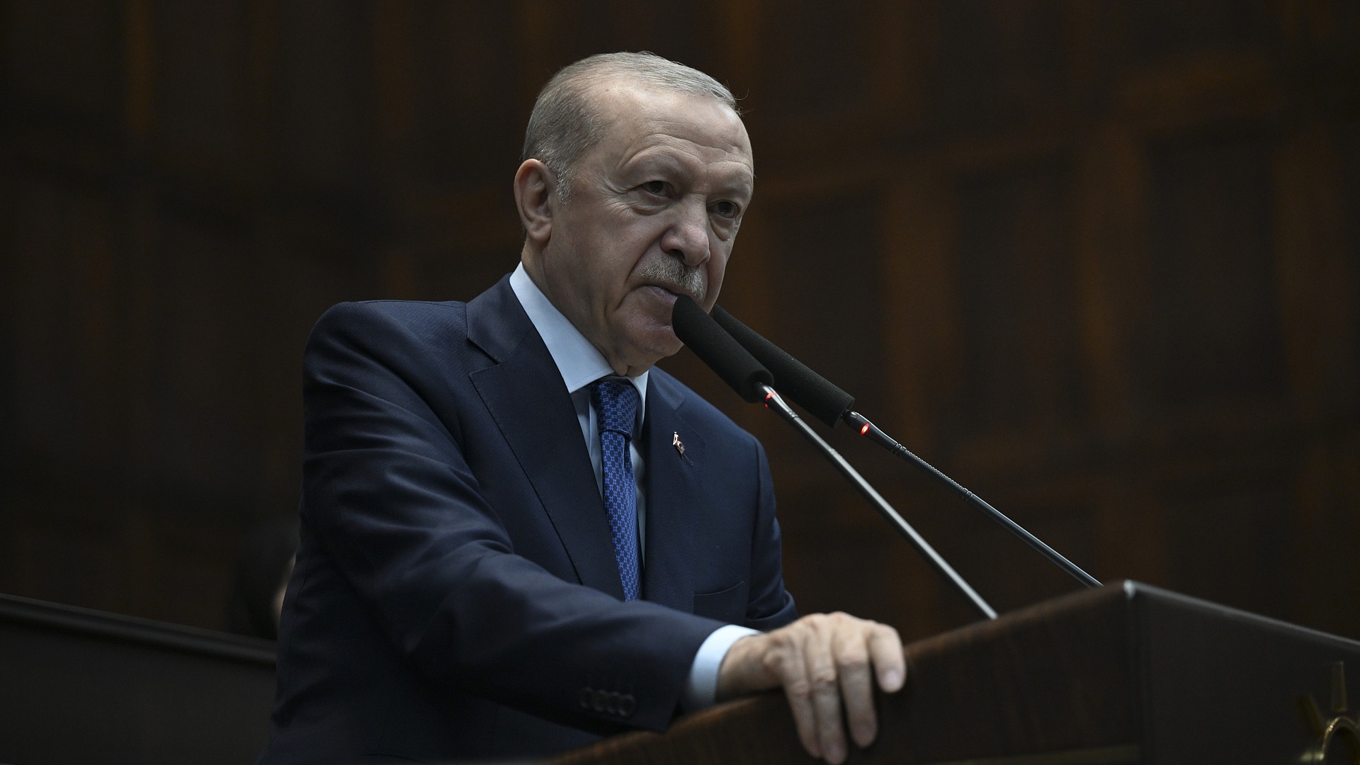 Cumhurbaşkanı Erdoğan, TBMM grup toplantısında bulundu