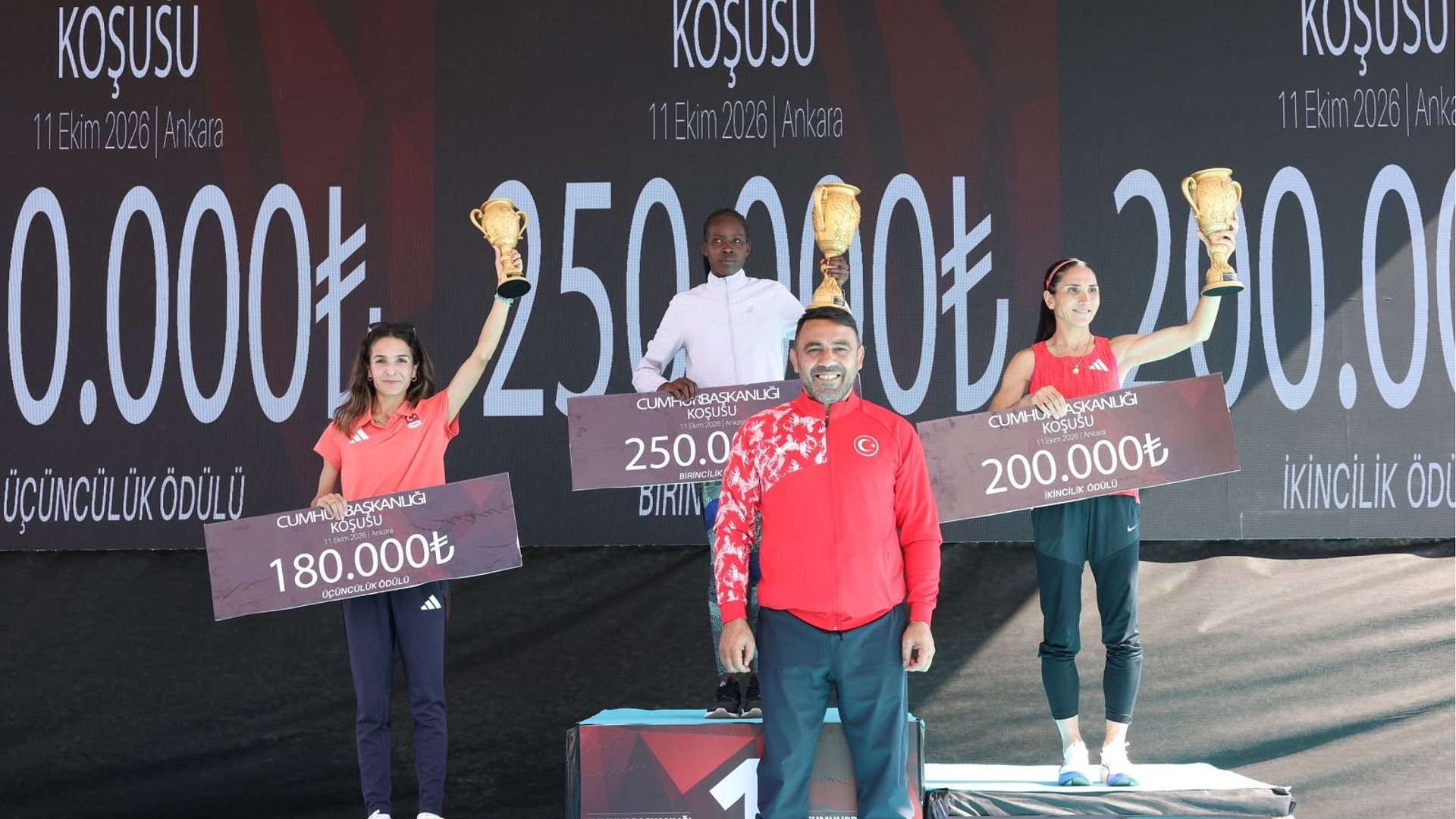 Cumhurbaşkanlığı Yarı Maratonu başarıyla sona erdi