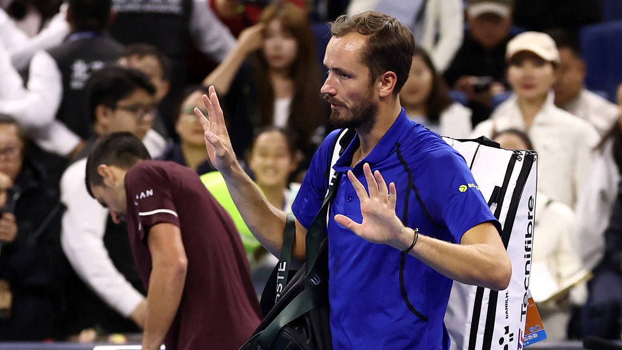 Daniil Medvedev, Çin Açık'tan diskalifiye edildi