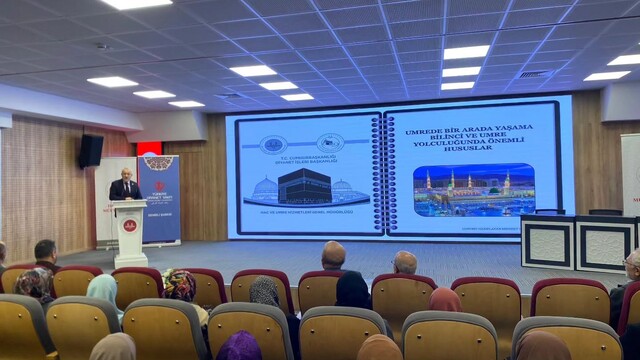 Denizli'de 186 umre yolcusu için seminer düzenlendi