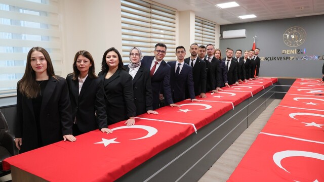 Denizli Gençlik ve Spor İl Müdürlüğü'nde 43 personel kadroya geçti