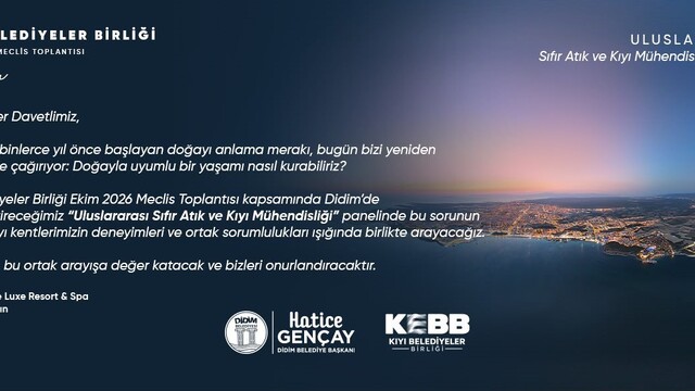 Didim Belediyesi, Kıyı Belediyeler Birliği toplantısını yapacak
