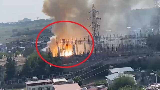 Diyarbakır'da ana trafo merkezinde yangın patlama oldu