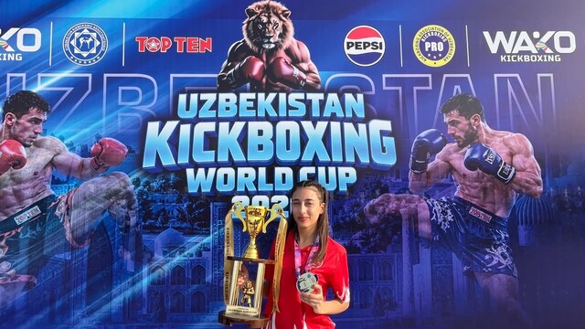 Diyarbakırlı Nehir Aytulun, dünya kick boks şampiyonu oldu
