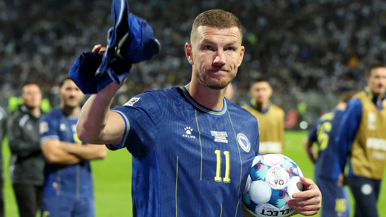 Edin Dzeko, Bosna Hersek Milli Takımı'na veda etti
