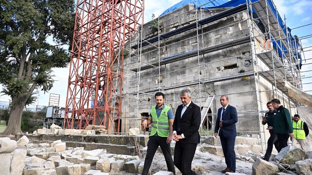 Edirne'de Evliya Kasımpaşa Camisi'nin restorasyonu tamamlanıyor