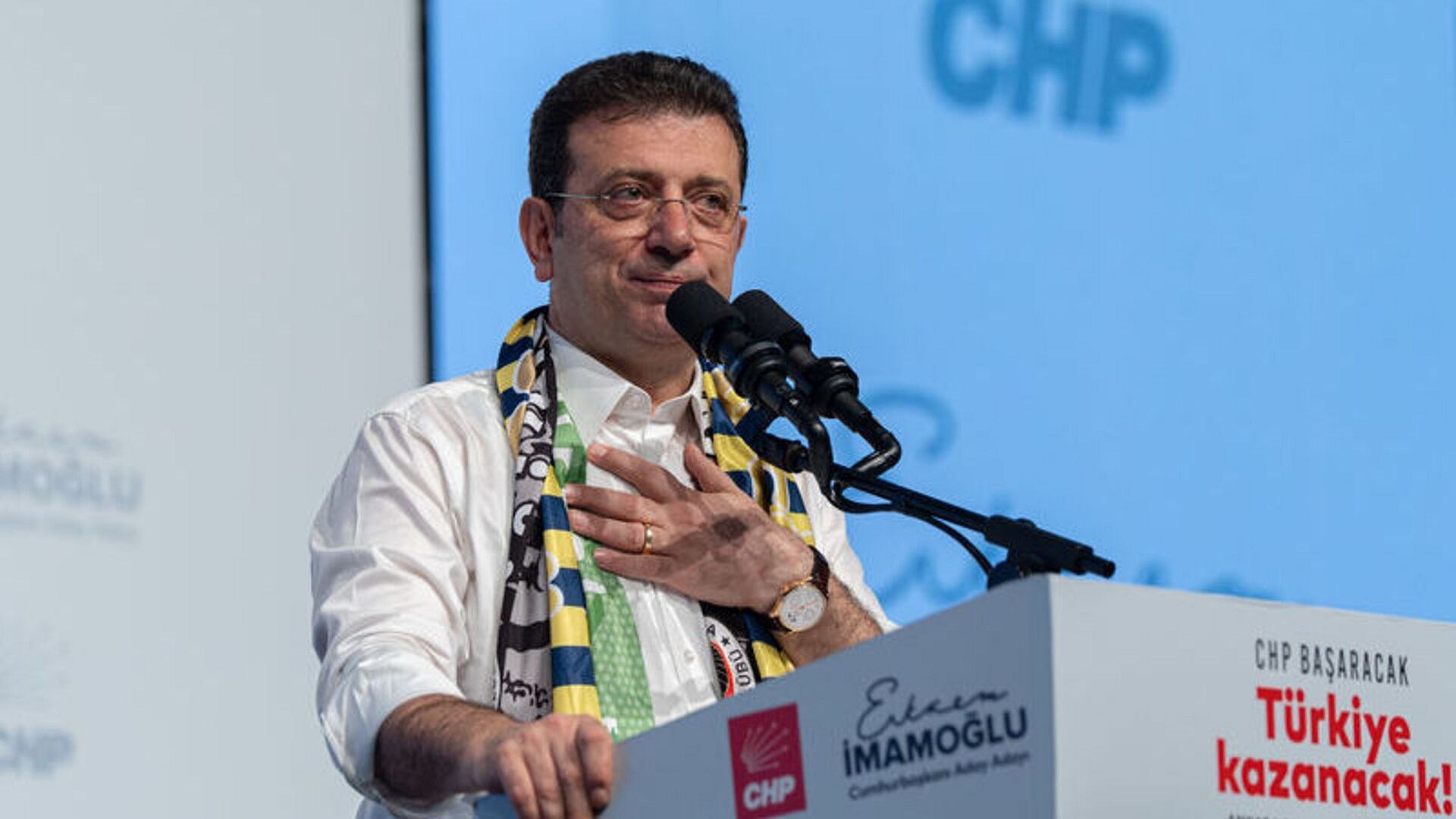 Ekrem İmamoğlu, İstanbul Büyükşehir Belediyesi'nde savunma yapıyor