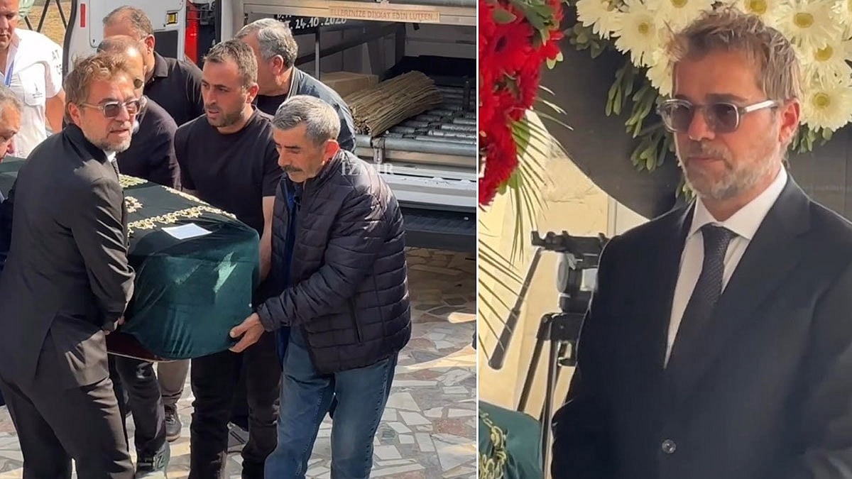 Engin Altan Düzyatan, babası Mevlan Düzyatan'ı uğurladı