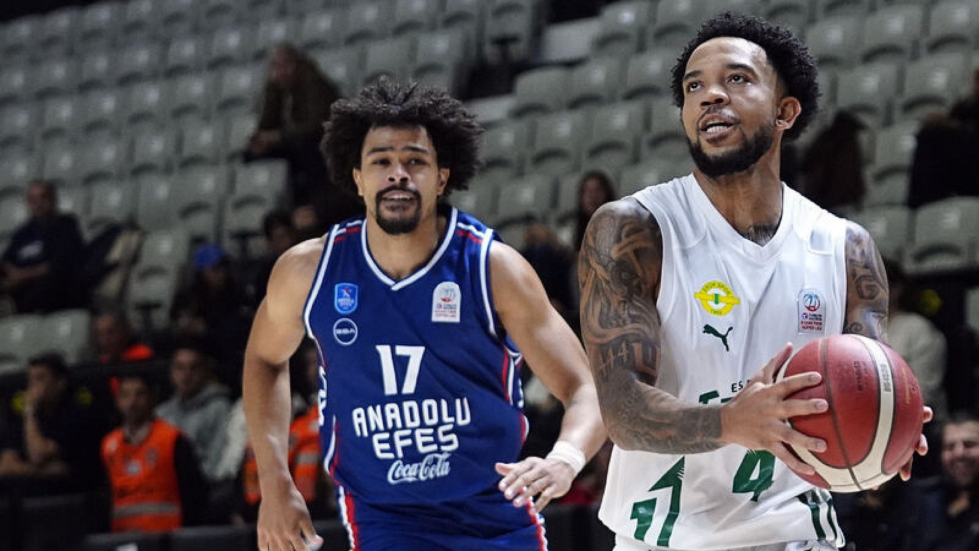 Erokspor, Anadolu Efes'i 73-70 mağlup etti