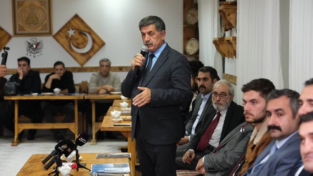 Erzincan Belediye Başkanı Aksun, basın mensuplarıyla buluştu