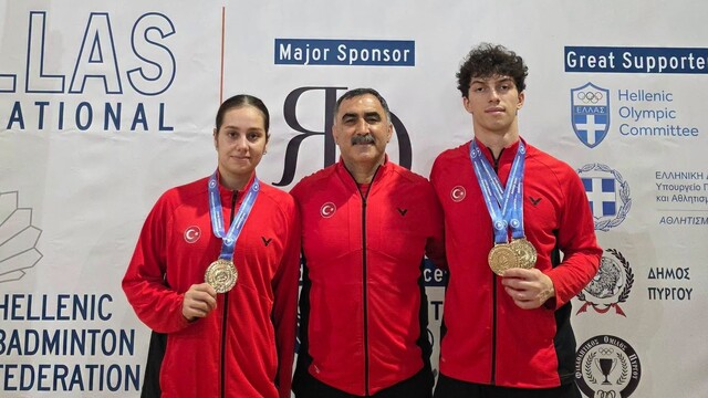Erzincanlı badmintoncular uluslararası şampiyonluk kazandı
